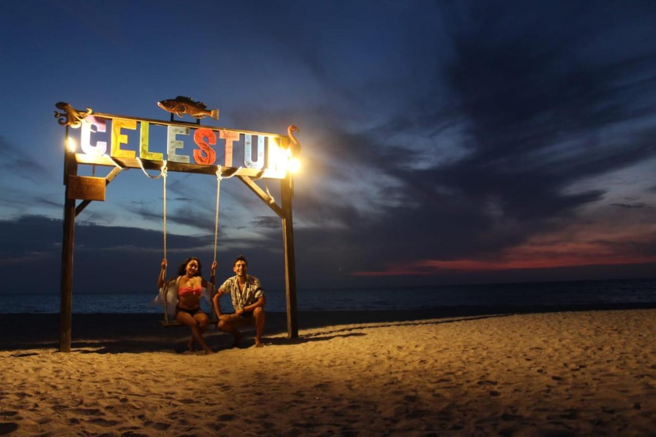 Cabanas Camping Ria セレストゥン エクステリア 写真